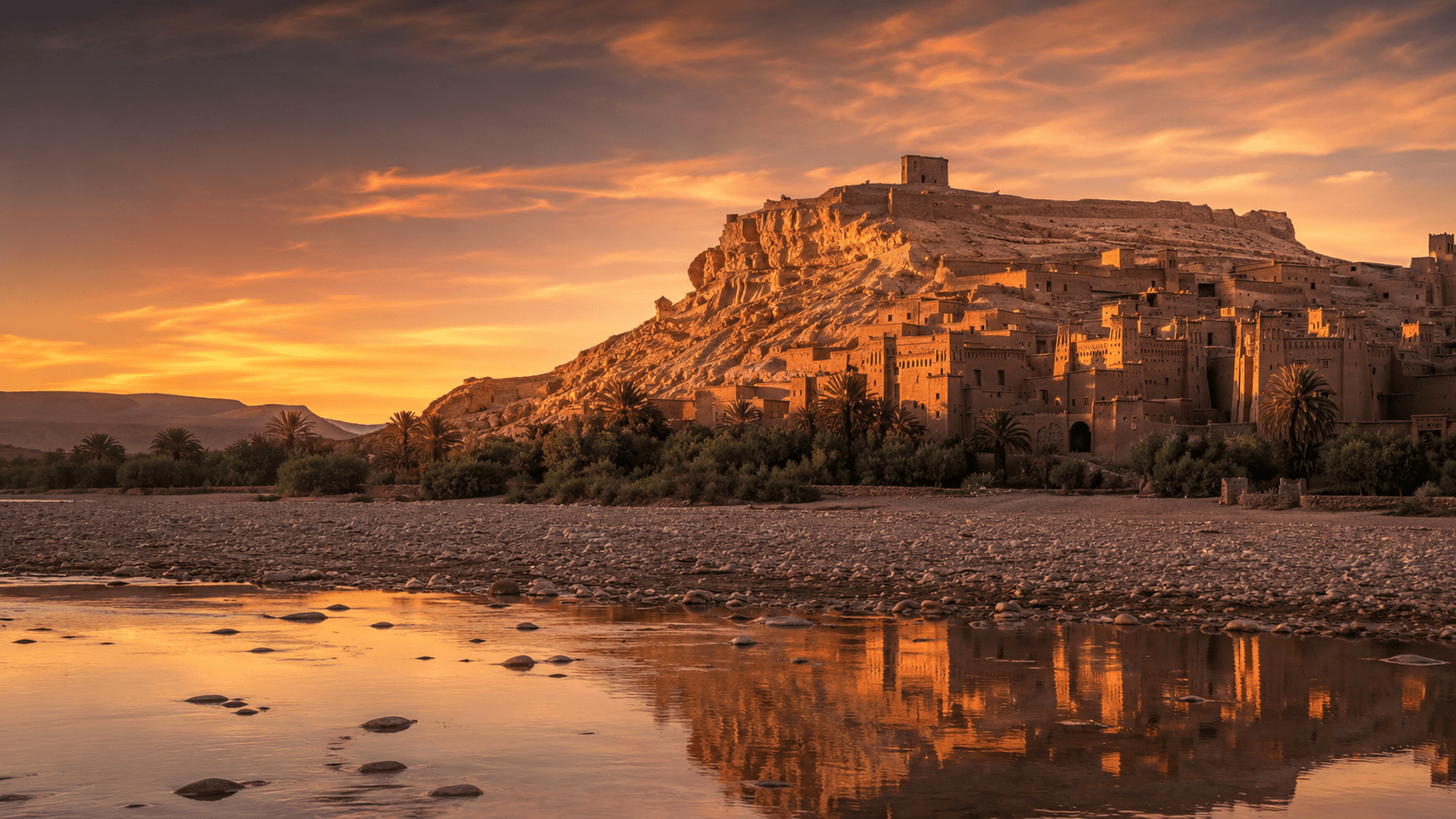 Marrakech – Ait Ben Haddou – Ouarzazate – Gargantas del Dades